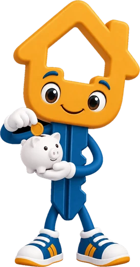 Clavi, la mascota de Ahorro y Casa